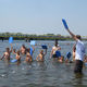 The pupils of the Tsurupinsk orphanage took part at the opening of the swimming club for children